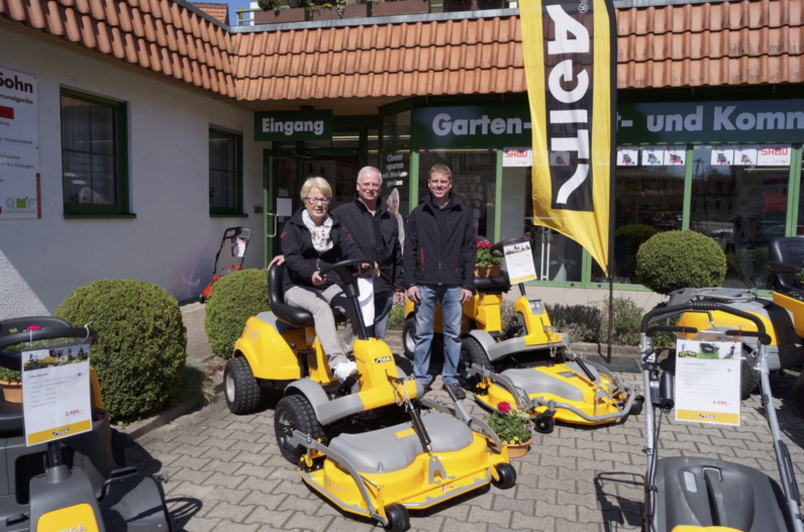 Über uns Mayer Garten, Forst und Kommunalgeräte in Nürtingen bei